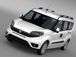 Fiat Doblo Maxi 152 2017 3d Model Fiat Doblo Volkswagen Routan Fiat