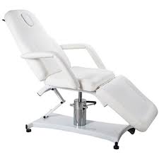 Jonina 3 Section Hydraulic Aesthetics Chair 2206a Salon Equipment Furniture Beauty Treatment Room Chair