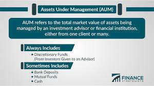 In real estate, a fee to maintain property, collect rent, and keep the records. What Is The Meaning Of Aum Assets Under Management