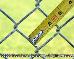A chain measurement secret… are you looking to replace your chainsaw bar (blade) or chain? How To Measure Mesh For Chain Link Fence For Privacy Fence Slats