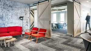 Flotex Flocked Flooring Planks Concrete Effect Leisure Hospitality Interiors Floor Design Carpet Design Flooring