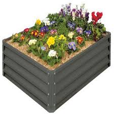 How to build your free raised garden beds (the right way). Amazon Com Stratco Lg 18424 Raised Garden Bed Metal Slate Gray Industrial Scientific