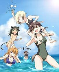beach fun strike witches ストライクウィッチーズ 絵 淫獣