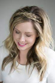 The Double Braided Headband 2 Ways To Style It Braided Headband Hairstyle Headband Hairstyles Beautiful Braided Hair