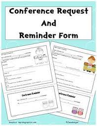 Cute 3 Part Conference Request And Reminder Form This A Great Way To Schedule A Parent T Parents As Teachers Teacher Conferences Parent Teacher Conferences