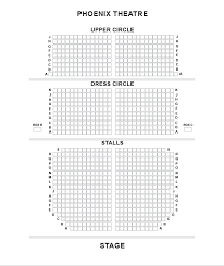 Actual Phoenix Theater Seating Sondheim Theater Seating Lunt