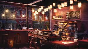 Rainy Night Coffee Shop Ambience With Relaxing Jazz Music And Rain Sounds 8 Hours Youtube Night Coffee Sound Of Rain Rainy Night