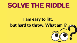 How to Solve a Riddle