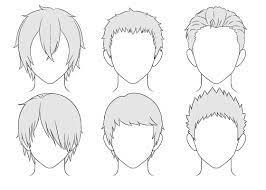 How To Draw Anime Manga Tutorials Animeoutline Boy Hair Drawing Anime Boy Hair Drawing Male Hair