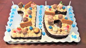 16th birthday cakes reviews and photos. Number 16 Cake Idea One Layer Recipe429cff Youtube
