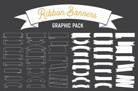 Download Ribbon Banner Clipart Vector Design Pack Graphic By The Gradient Fox Ribbon Banner Banner Clip Art SVG Cut Files
