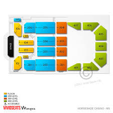 Horseshoe Casino Tunica Casino Bluesville Seating Chart