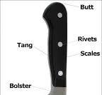 Identify the Parts of Your Knife — Sharpening Supplies