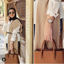 I have thought of drawing. Winter Hijab Fashion In Neutrals Just Trendy Girls