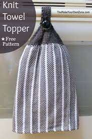 These beginner friendly dish towels are not only stunning to have on display in your kitchen, but they give off a cozy, inviting vibe. Towel Topper Knitting Pattern The Make Your Own Zone
