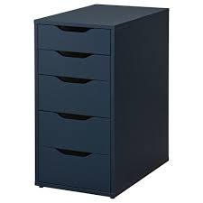 Alex Caisson A Tiroirs Bleu 36x70 Cm Ikea En 2020 Caisson A Tiroirs Caisson Tiroirs Alex Ikea