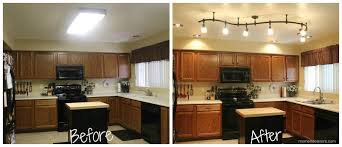 mini kitchen remodel new lighting