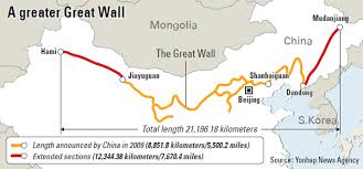 Most of the current great at one time it is thought that up to 1 million soldiers were stationed along the length of the wall! China Says Great Wall Extended To Ancient Korea