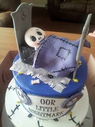 Unique nightmare before christmas cakes. Nightmare Before Christmas Baby Shower Cake Topper Welcome Baby Fondant Halloween Baby Shower Theme Christmas Baby Shower Halloween Baby Shower