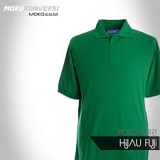 Maksimalkan penampilan kamu saat beraktivitas bersepeda dengan desain baju sepeda custom warna hijau putih dari garuda print. Polo Shirt Polos Ready Stok Moko Konveksi