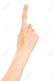 It is located between the first and third digits, between the thumb and the middle finger. Woman S Hand With The Index Finger Stock Photo Picture And Royalty Free Image Image 52139097