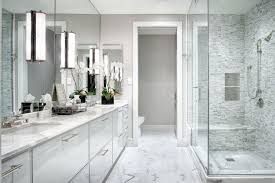 This transitional bathroom by valerie wilcox, via houzz , mixes traditional, modern and contemporary styles for a unique, luxurious effect. Modern Luxury Master Bathroom Design Ideas Decoratorist 66113