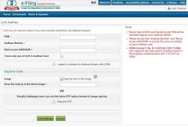6 contact address for customers. Incometaxindiaefiling Gov In Link Aadhar Card Pan Online Check Status Here Tnteu News