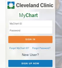 mychart cleveland clinic login page mychart login