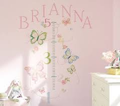 Pottery Barn Kids Butterfly Growth Chart Decal Butterfly