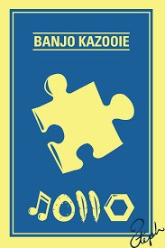 Retro Game Poster For Banjo Kazooie Banjo Memes Viejitos
