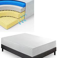 Memory Foam Mattress King Size 12 Inch Cool Comfortable Conforming Gel Infused Green Tea High Densit Comfy Bedroom King Size Mattress Memory Foam Mattress King