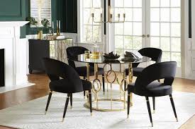 Shop helms round dining table in a variety of styles and designs to choose from for every budget. Lindsey Glass Top Round Dining Table