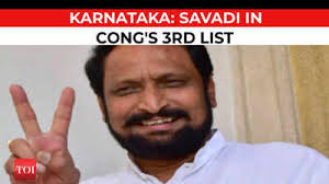 Karnataka Congress releases third list: BJP turncoat Laxman Savadi gets  ticket, no second seat for Siddaramaiah