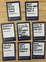 Make your own cards against humanity. Hilarious Ideas For Blank Cards In Cards Against Humanity Game Or Diy Your Cards Against Humanity Game Diy Cards Against Humanity Cards Against Humanity Funny