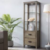 10 best lighted curio cabinets of june 2021. Cottage Country Curio Display China Cabinets You Ll Love In 2021 Wayfair
