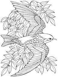 Printable Advanced Bird Coloring Pages For Adults Free Enjoy Coloring Bird Coloring Pages Mandala Coloring Pages Animal Coloring Pages