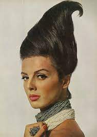 Tilly Tizzani March Vogue 1963 Vintage Hairstyles Hair Today Bad Hair