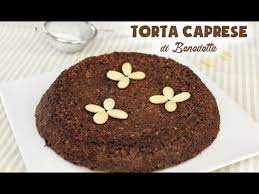 La torta caprese non contiene farina nell'impasto e per questo risulta. Torta Caprese Ricetta Facile Senza Farina Flourless Caprese Cake Recipe Youtube