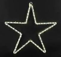 LED 2D Star Motif Light