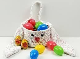En este vídeo vamos a aprender a tejer un conejo de pascua a crochet. Crochet Cesta De Conejo De Pascua Youtube