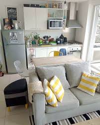 Tiny Kitchen Small Apartment Interior Small Apartment Living Room Small Apartment Decorating Living Room