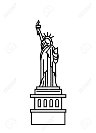 Image formats available gif and printable wmf, svg. Vector Illustration Concept Of Statue Of Liberty Icon Black Royalty Free Cliparts Vectors And Stock Illustration Image 117886946