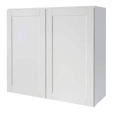 Shop kitchen cabinets at lowe's canada online store: Diamond Now Arcadia 33 In W X 30 In H X 12 In D White Door Wall Fully Assembled Cabinet In The Stock Kitchen Cabinets Department At Lowes Com