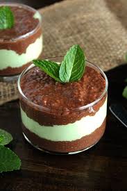 Mint Chocolate Chia Pudding Recette Recette Tapioca Nourriture Recette