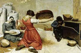 The painting is famous for featuring in a sympathetic way what were then the lowest ranks of rural society; 25 Most Famous Realism Paintings And Artworks Artist Poplab