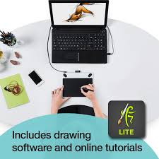 When most people think of computer graphics tablets, boards and pens, they probably think of wacom. Wacom Ctl490dw Intuos Draw Creative Pen Tablet Small White Certified Refurbished Walmart Com Walmart Com