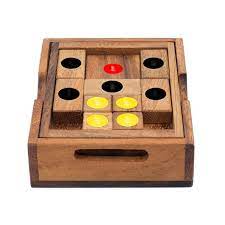 Finally you can make interactive sliding puzzle from a photo of your pet or favourite movie and send it to your friends. Buy Setting Sun Wooden Klotski Sliding Block Puzzle Handmade Wooden Puzzles For Adults By Siam Mandalay Online At Low Prices In India Amazon In