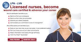 The lpn has a current acls certification. Home New Nurse Life Wound Care Lpn