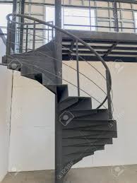View great lakes stair and millwork's custom staircases and projects in the large, online browse the custom stair gallery to find the type of staircase that fits the available area and desired theme of. Black Metal Spiral Staircase In Thailand Stock Photo Picture And Royalty Free Image Image 92135202