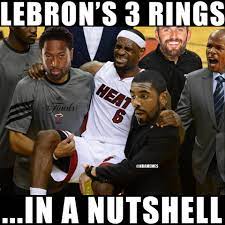 #lebron #lebron james #meme #lebron memes #lebron james memes #cleveland cavaliers #imcominghome #driven local #king james #thekingisback #the king is back #team cavs #mylo the cat. Nba Memes Auf Twitter How Lebron James Got A 3 6 Finals Record
